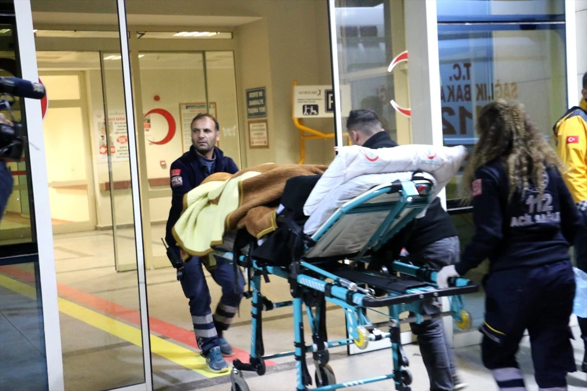 Siirt\'te sobadan sızan gazdan zehirlenen aynı aileden 6 kişi hastaneye kaldırıldı