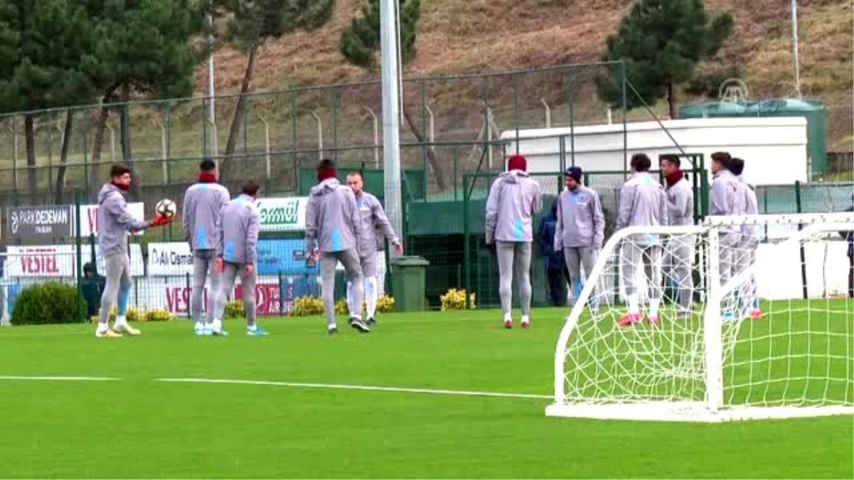 Trabzonspor, Denizlispor maçı hazırlıklarını sürdürdü