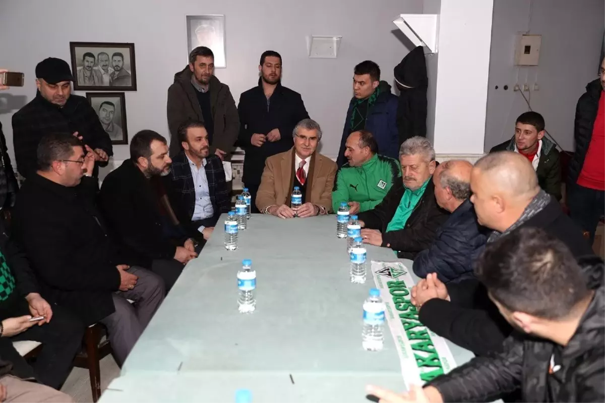 Başkan Yüce: "Tek arzumuz Sakaryaspor\'un eski günlerine dönmesidir"