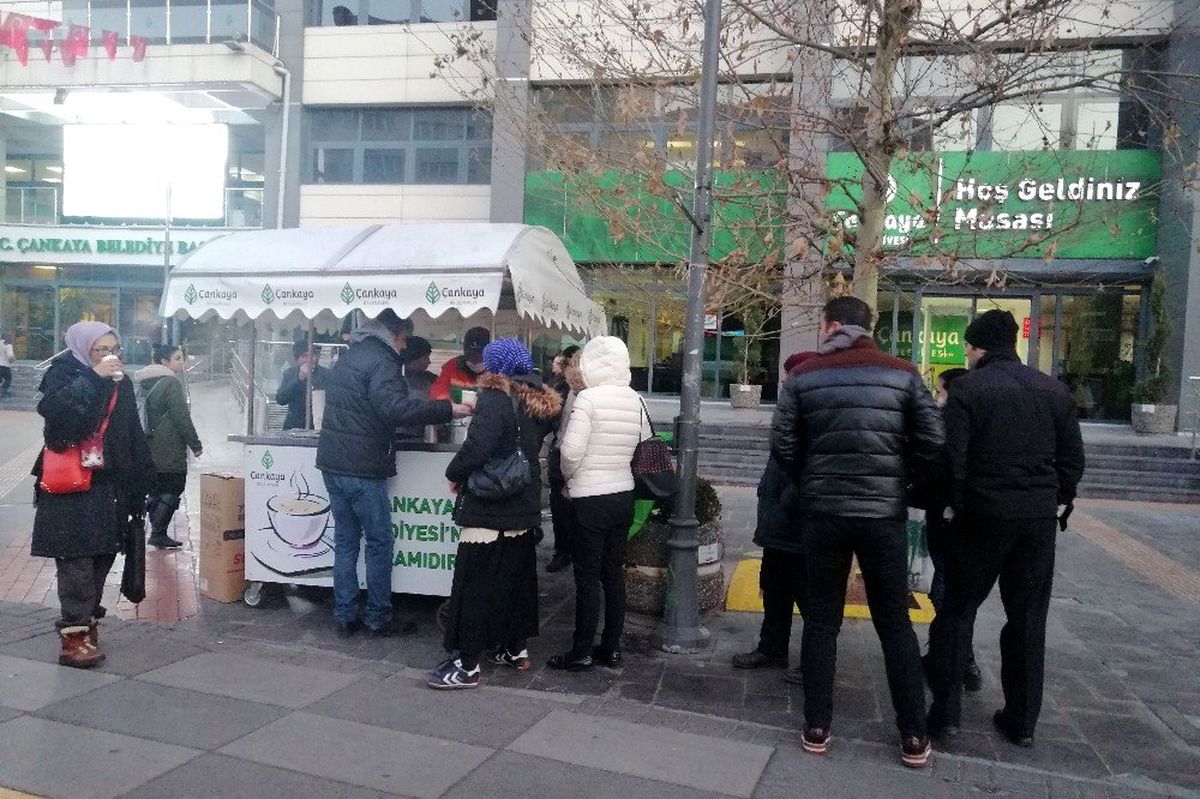 Çankaya\'dan çorbalı "günaydın"