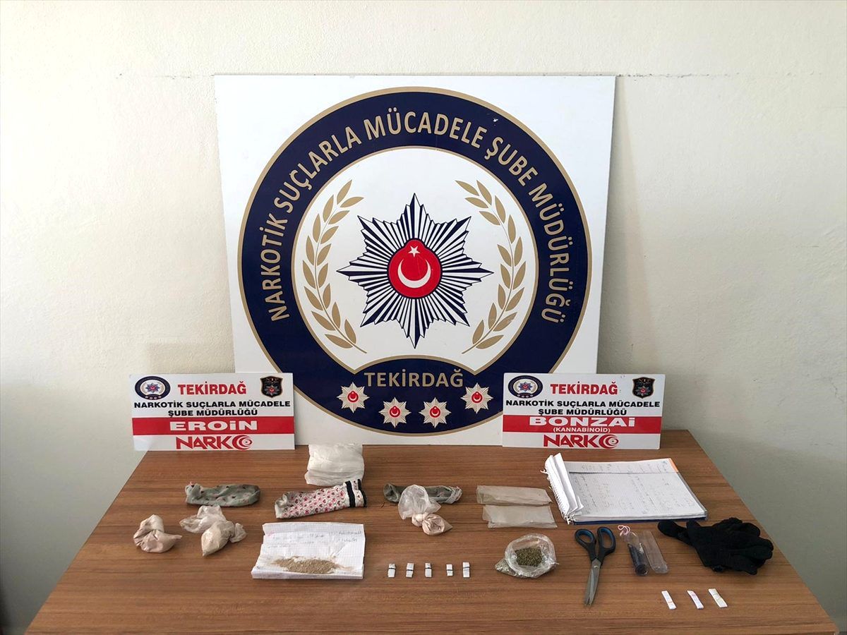 Çorlu\'da uyuşturucu operasyonunda 1 kişi yakalandı