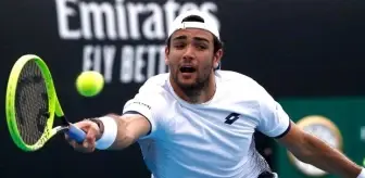 Dünya 8 numarası Berrettini, Avustralya Açık Tenis Turnuvası'na veda etti