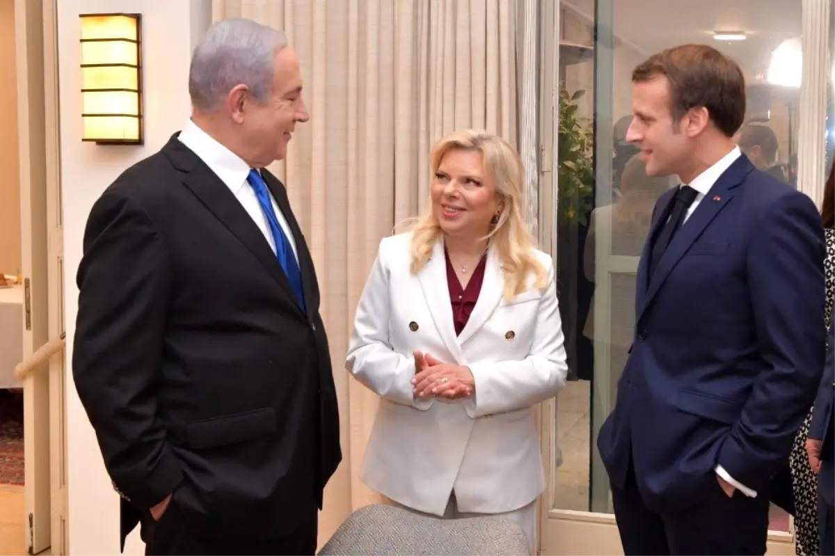 Fransa Cumhurbaşkanı Macron, İsrail Başbakanı Netanyahu ile görüştü