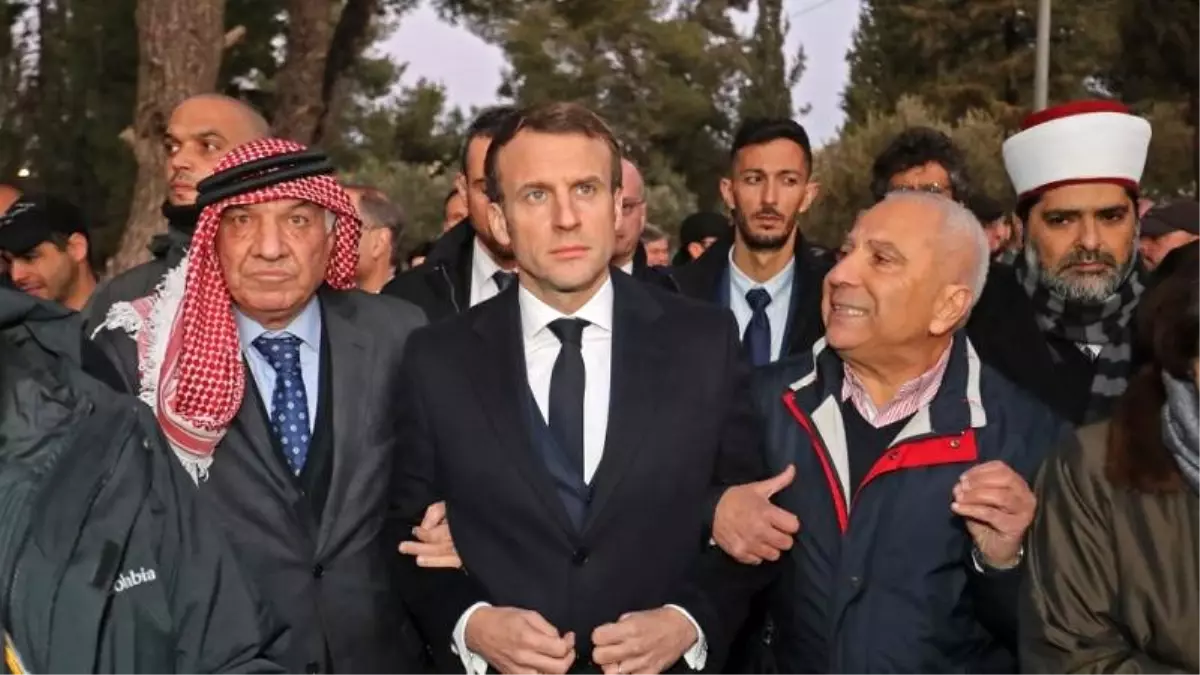 Fransa Cumhurbaşkanı Macron, İsrail polisini topraklarına sokmadı