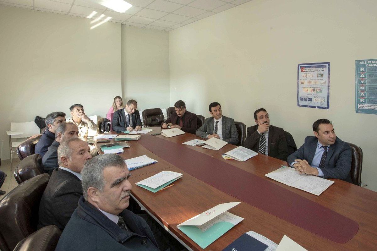 İpekyolu\'nda \'Bağımlılıkla Mücadele İlçe Koordinasyon Kurulu\' toplantısı