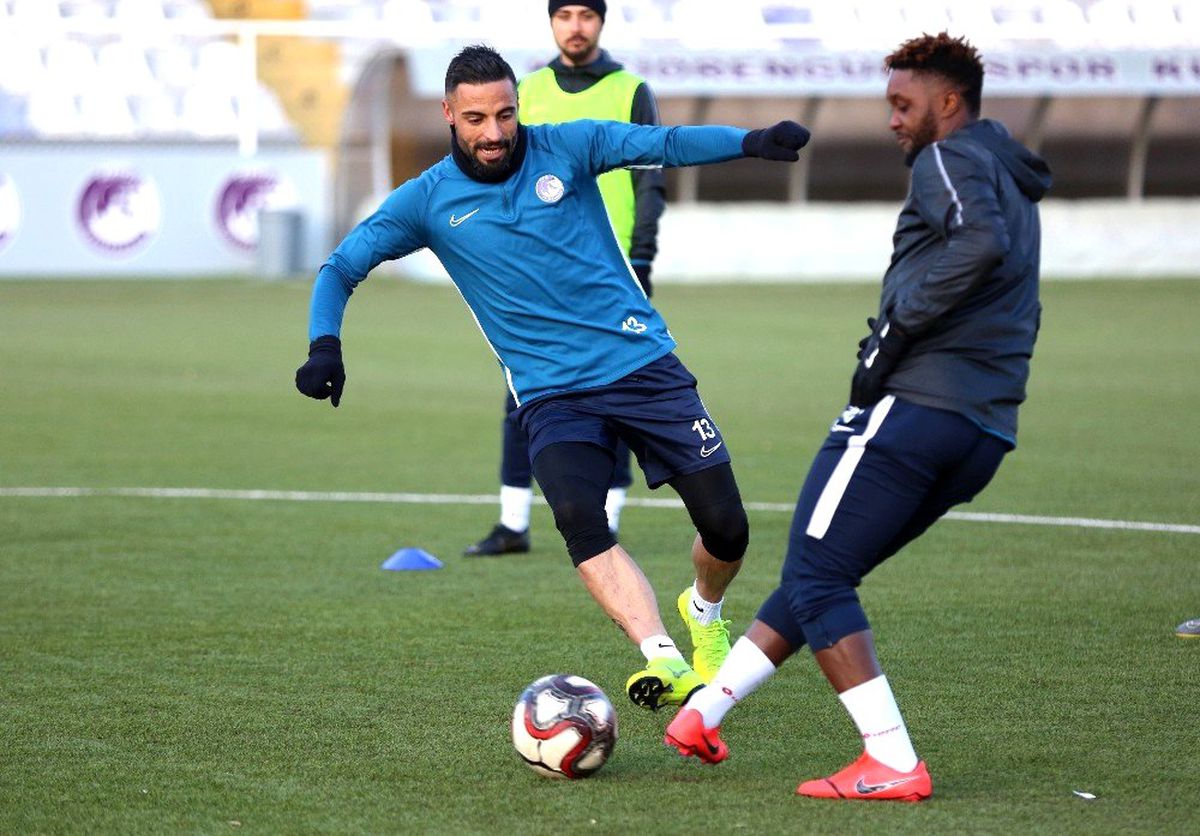 Keçiörengücü taktik çalıştı
