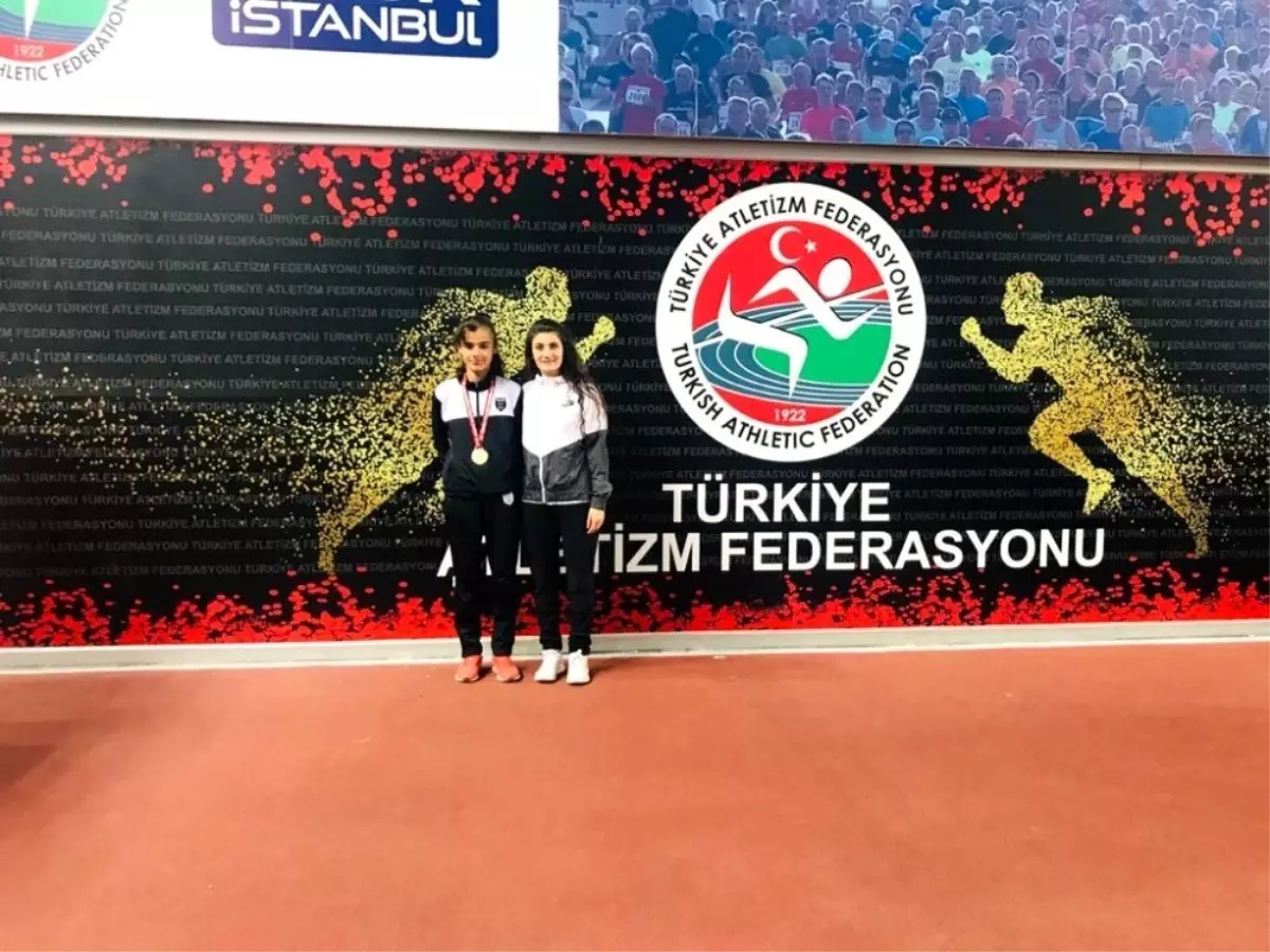 Kozluklu atletten iki altın madalya