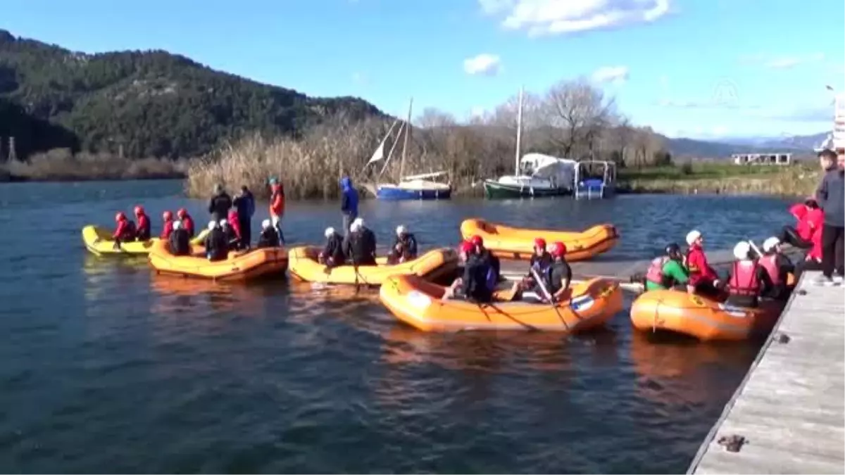 Milli raftingciler zirveyi kaptırmamak için çalışıyor - MUĞLA