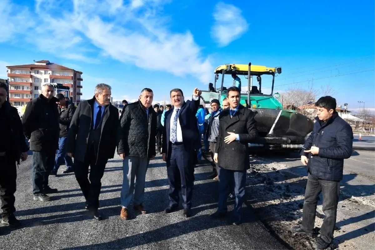 Sivas bağlantı yolunun 2 buçuk kilometrelik bölümü tamamlandı