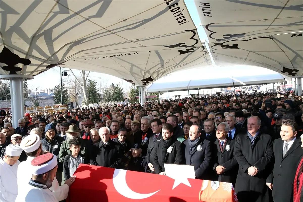 TEMA Vakfı Kurucu Onursal Başkanı Hayrettin Karaca son yolculuğuna uğurlandı