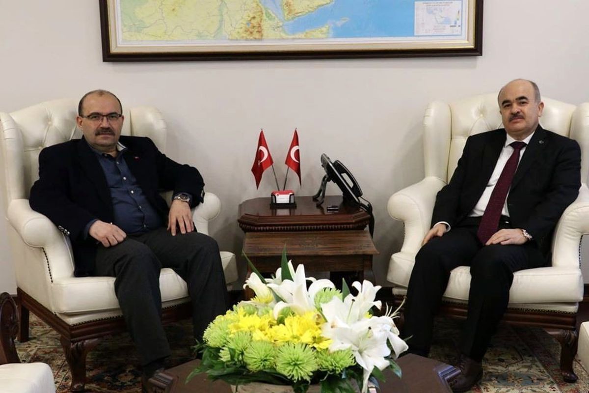 Vali Dağlı\'ya Trabzon ve Bişkek valilerinden ziyaret