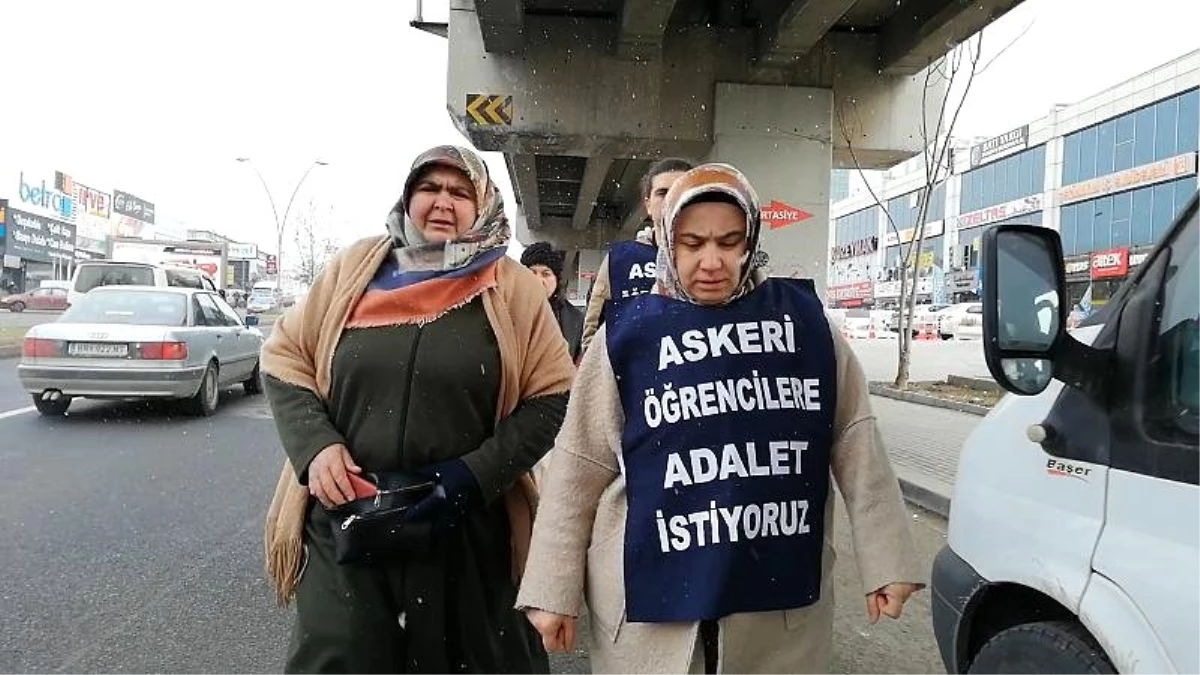 Harbiyeli annesi Melek Çetinkaya Ankara TEM\'de gözaltında