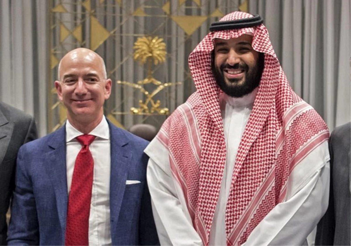 Amazon\'un kurucusu Jeff Bezos\'un Suudi Arabistan Prensi Bin Selman tarafından hacklendiği...