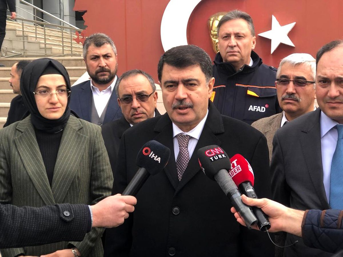 Ankara Valisi Şahin\'den deprem açıklaması