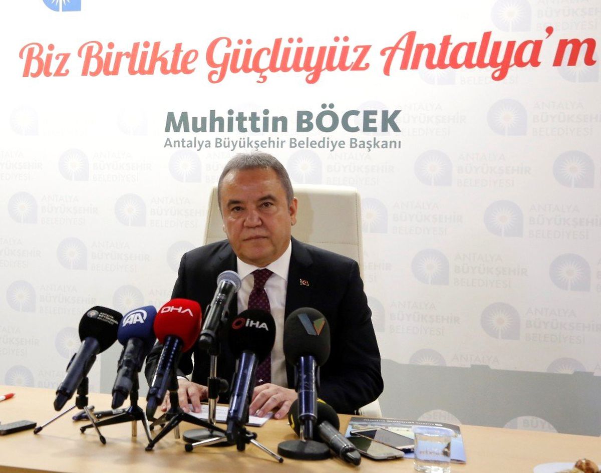Başkan Böcek: "Sahil projesiyle ilgili ihale ve işletme sözleşmesi iptal edilmiştir, sahilde yıkım,...