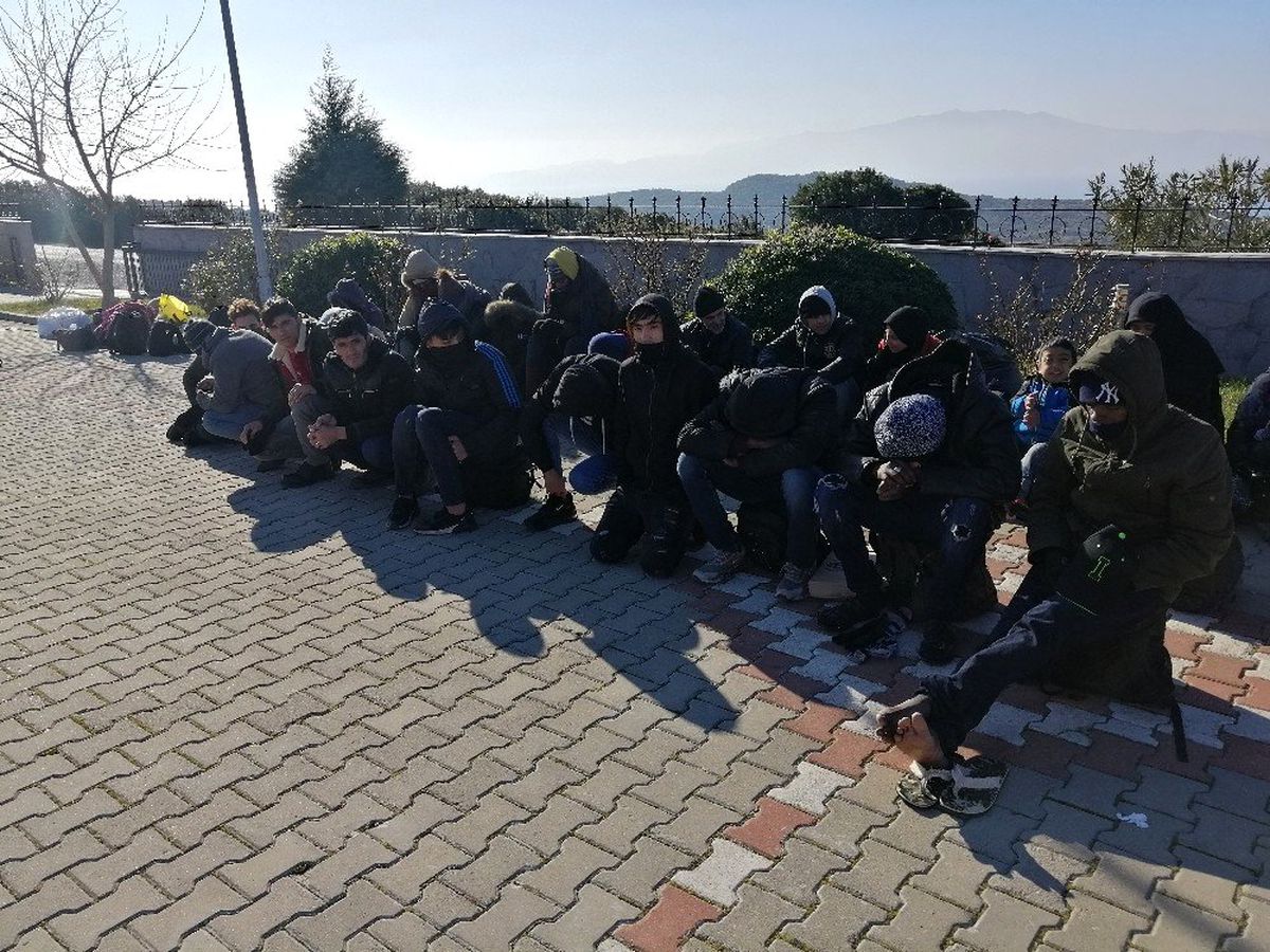 Çanakkale\'de 39 mülteci yakalandı