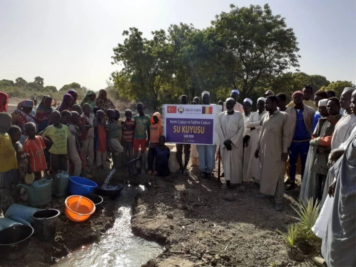 İhlas Vakfı, Çad\'da su kuyusu açarak gönüllere su serpti