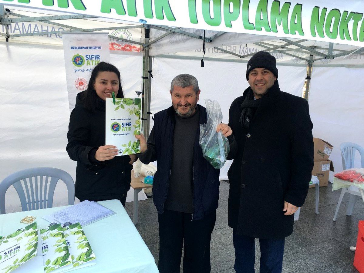 Kızılcahamam\'da sıfır atık kampanyası