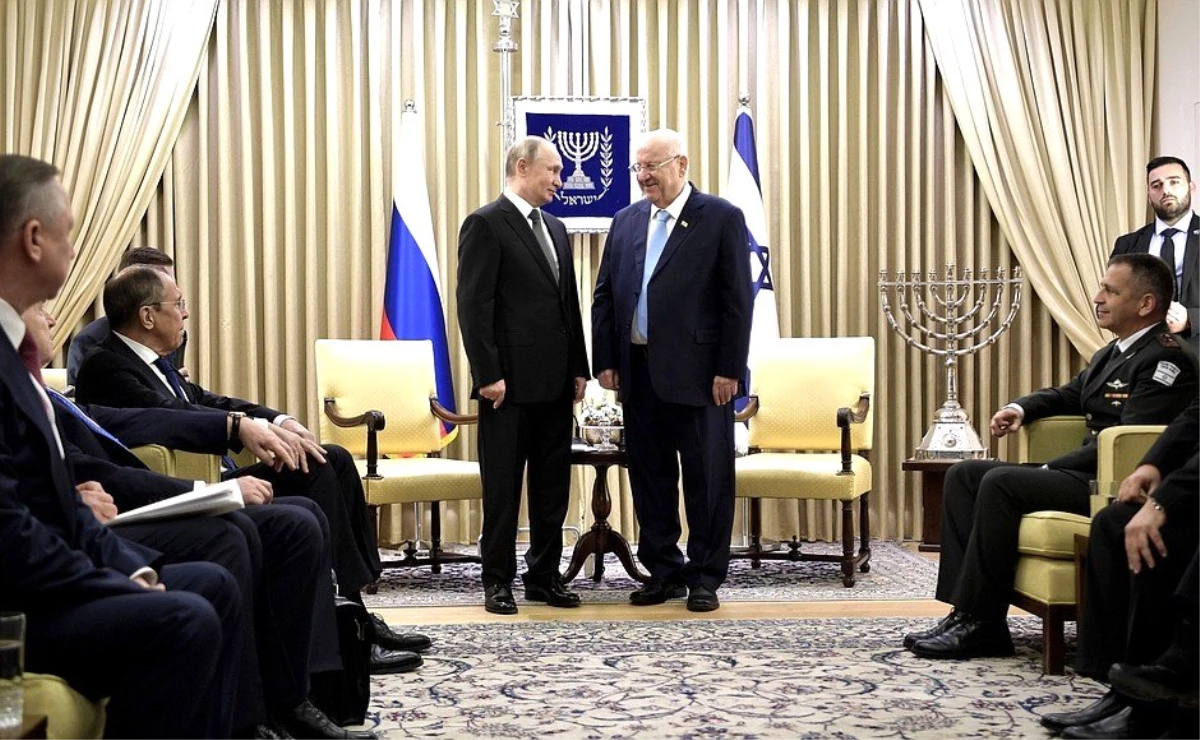 Putin, İsrail\'de Başbakan Netanyahu ve Cumhurbaşkanı Rivlin ile görüştü