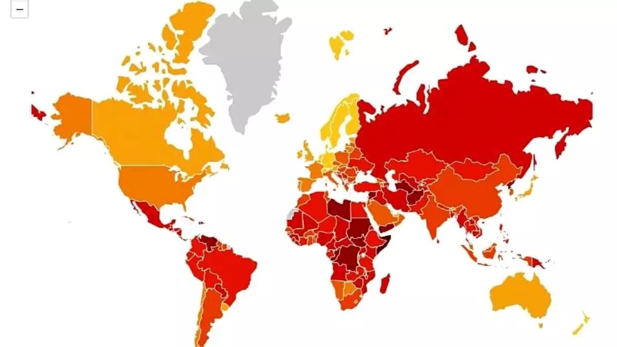 Rapor: Türkiye küresel yolsuzluk algısı sıralamasında 78\'den 91\'e geriledi