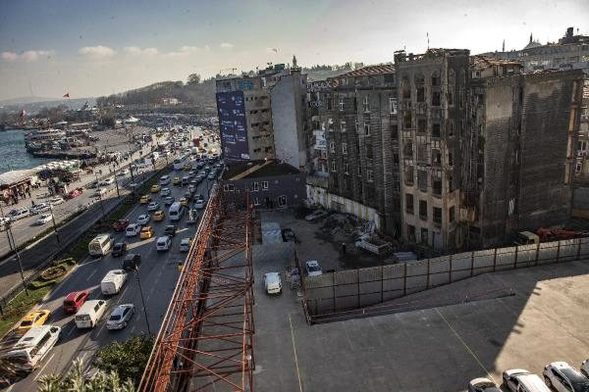 Tarihi Liman Han\'ın restorasyon çalışmaları başladı