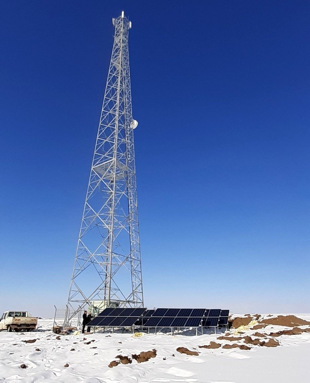 Türk Telekom\'dan Ağrı\'ya güneş enerjili baz istasyonu