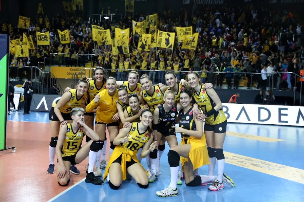 VakıfBank, Maribor\'a set vermedi