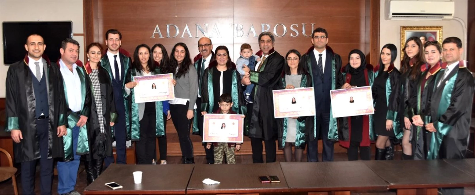 Adana Barosu\'na 7 avukat daha katıldı