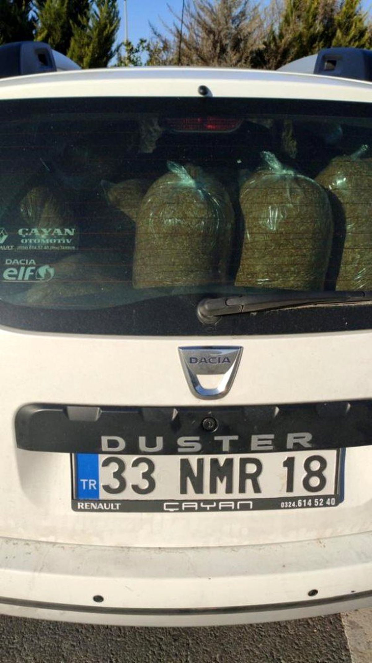 Adana\'da 135 kilo kaçak tütün ele geçirildi
