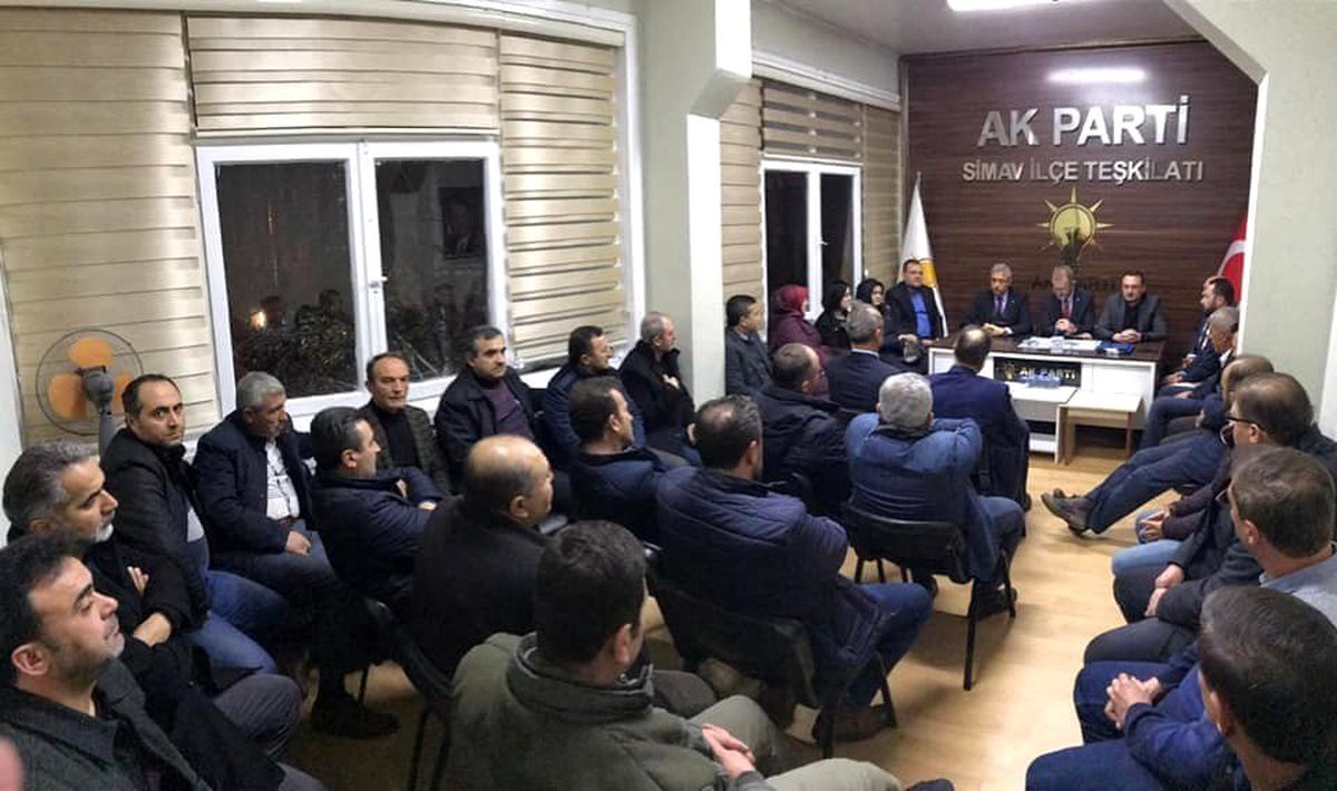 Başkan Sebahattin Ceyhun\'dan Simav ziyareti