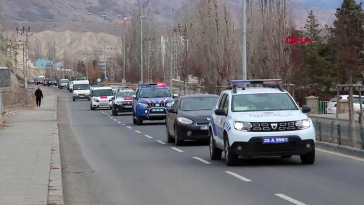 Futbol oynarken kalp krizi geçiren polis memuru son yolculuğuna uğurlandı