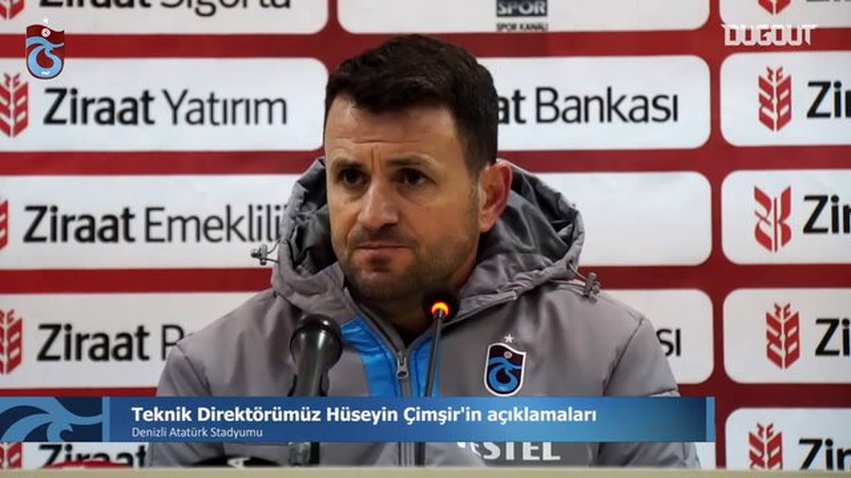 Hüseyin Çimşir\'in Denizlispor Maçı Sonrası Açıklamaları