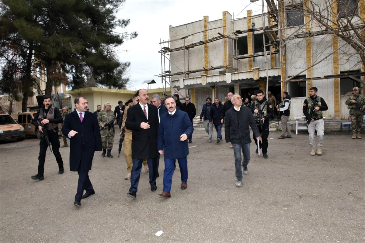 İçişleri Bakan Yardımcısı Çataklı, Tel Abyad ve Resulayn\'da açılışlar yaptı