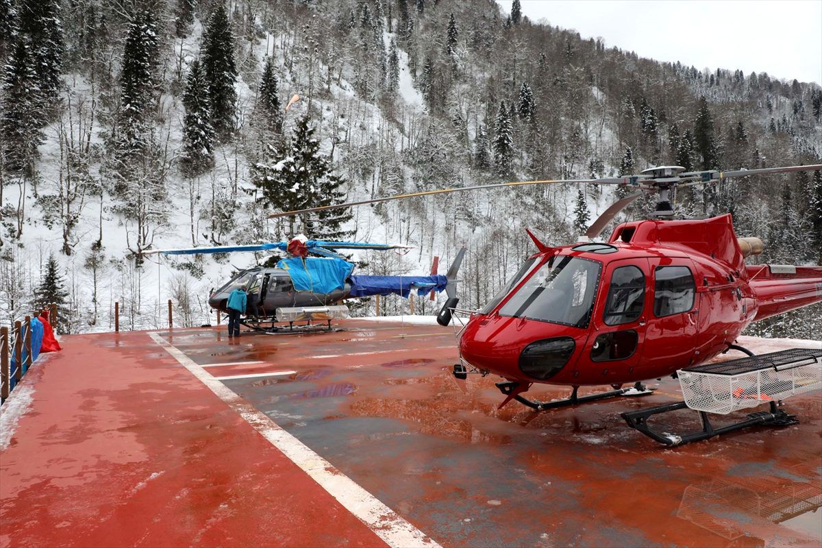 Kaçkar Dağları\'nda "heliski" heyecanı başlıyor