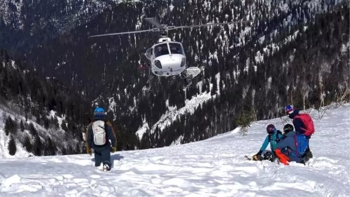 Kaçkarlar\'da heliski heyecanı