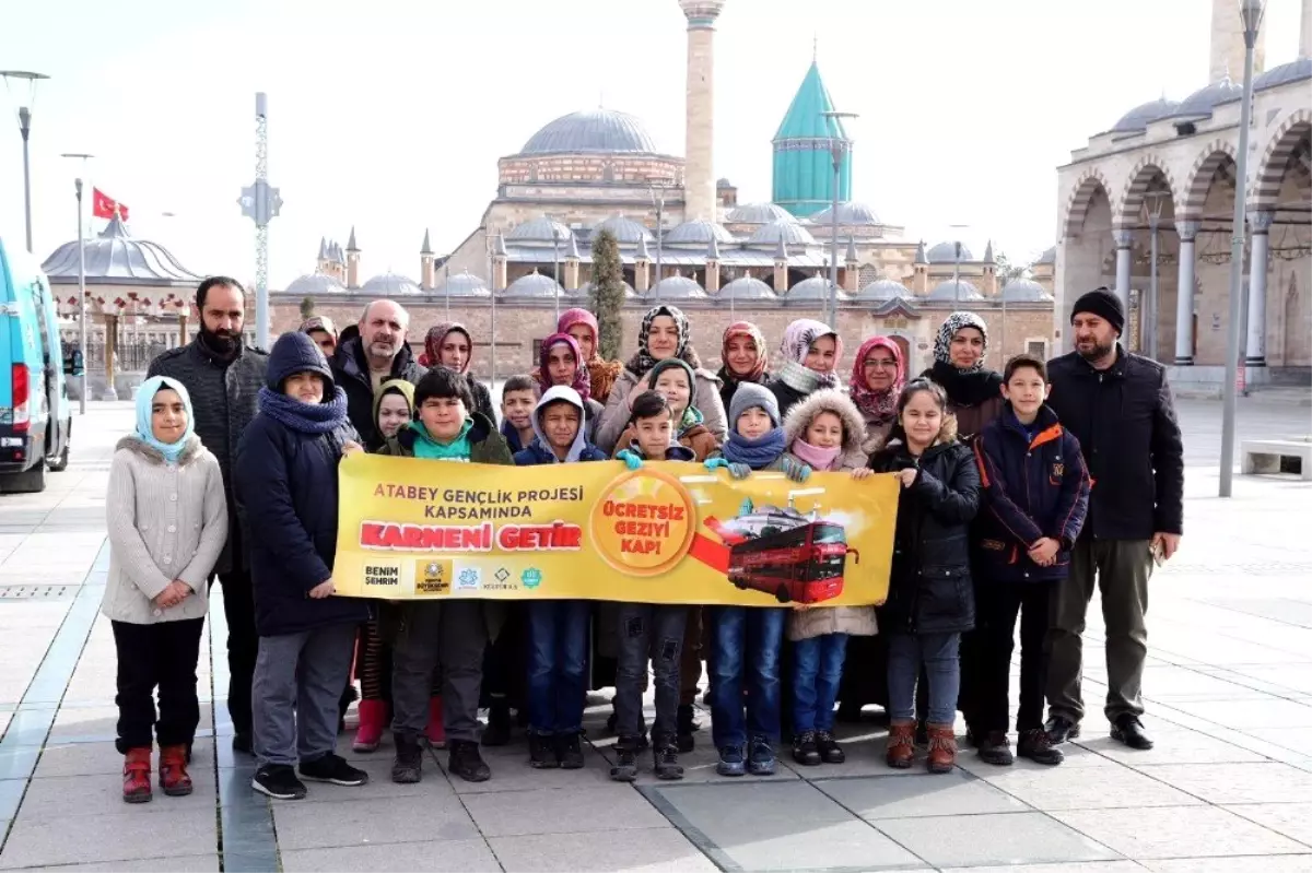 Konyalı öğrencilerin yarıyıl tatili dolu dolu geçiyor