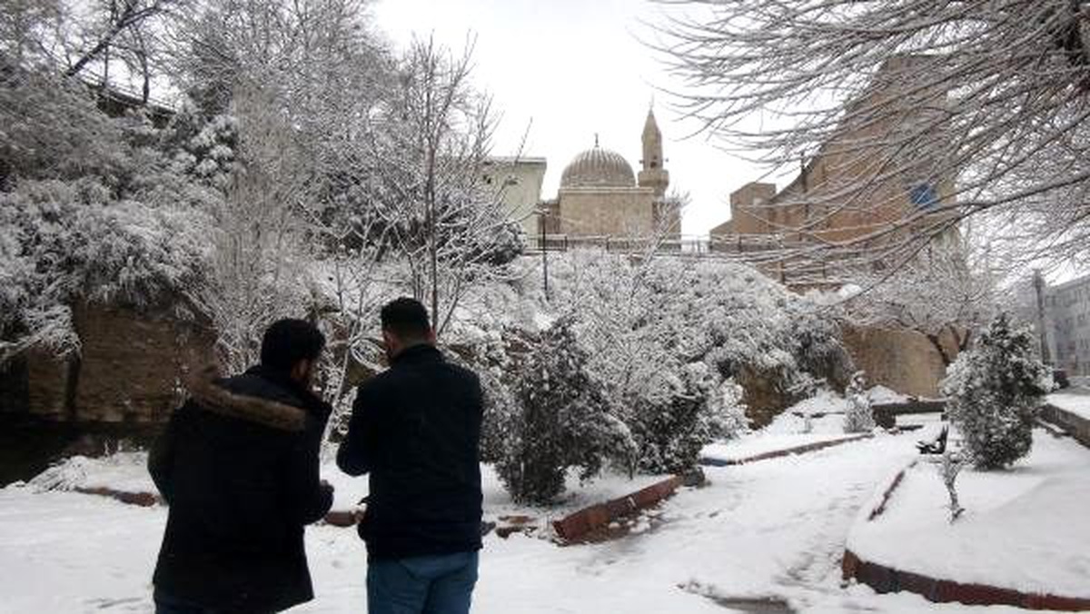 Mardin beyaza büründü, kırsaldaki yollar ulaşıma kapandı