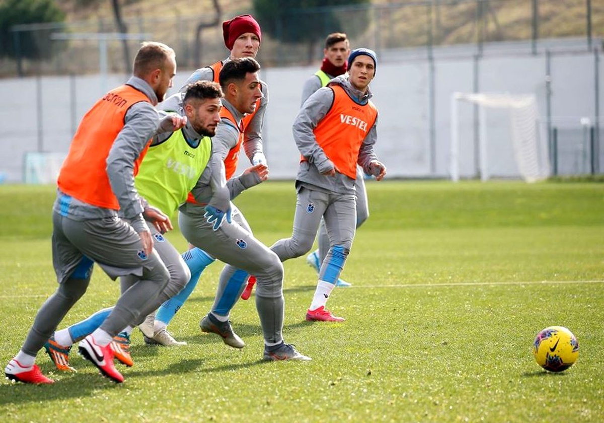 Trabzonspor, Yeni Malatyaspor maçı hazırlıklarına başladı