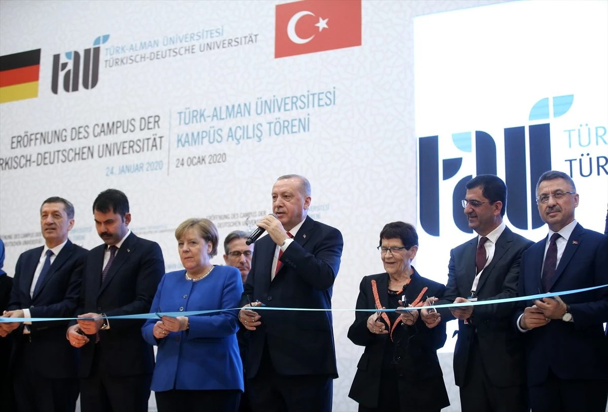 Türk-Alman Üniversitesi Yeni Binalarının Açılış Töreni