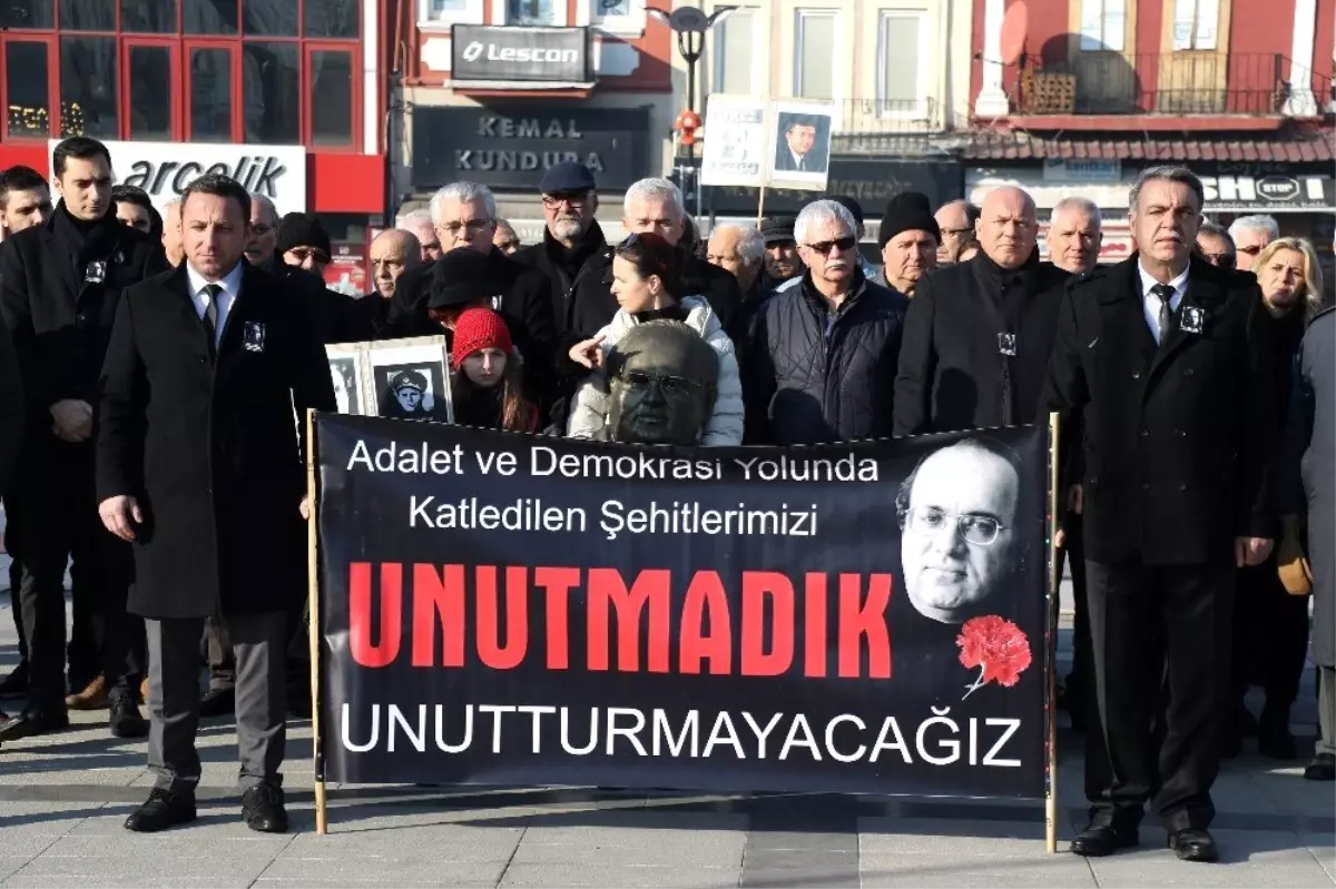 Uğur Mumcu ölümünün 27\'inci yılında Edirne\'de anıldı