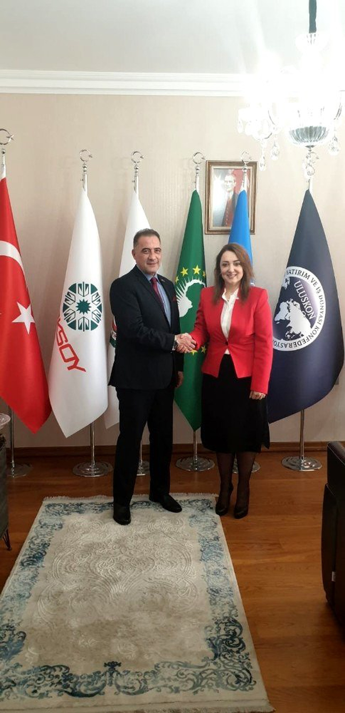 ULUSKON, Cezayir ile ekonomik, sosyal ve kültürel konularda işbirliğine gidecek