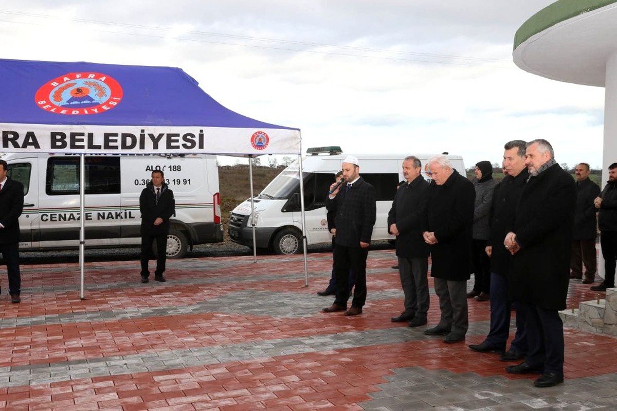 Yakıntaş Mezarlığı Mescidi dualarla açıldı
