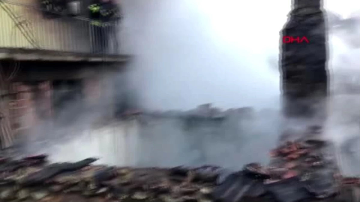 Aydın nazilli\'de yangında 13 evde hasar oluştu