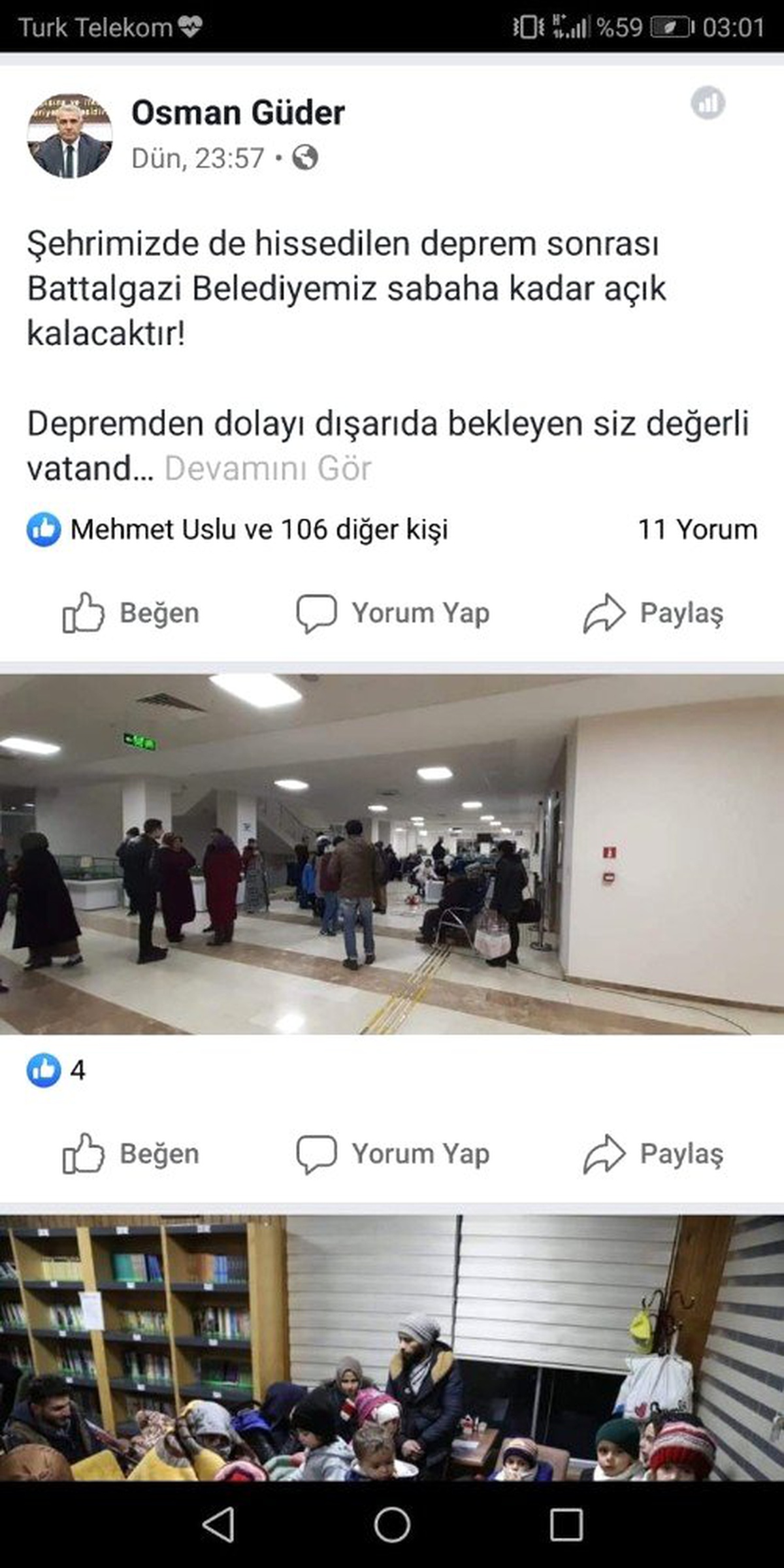 Battalgazi Belediyesi kapılarını vatandaşlara açtı