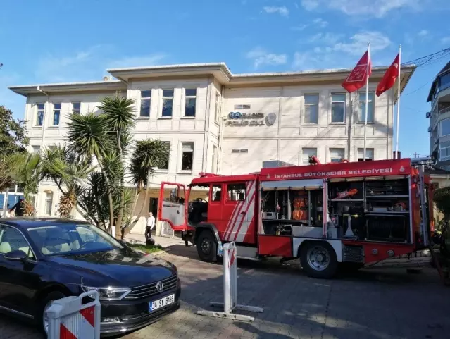 Beylerbeyi Polis Evi’nde yangın paniği Son Dakika