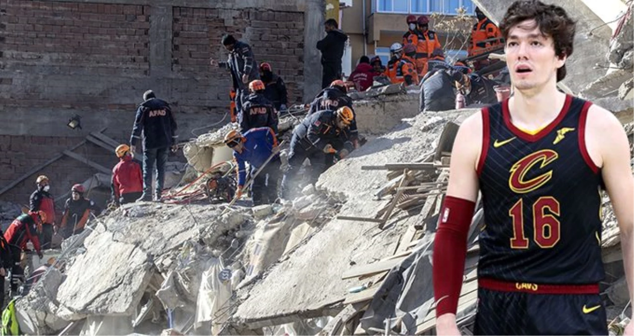 Cedi Osman\'ın Elazığ depremi paylaşımı tepki çekti