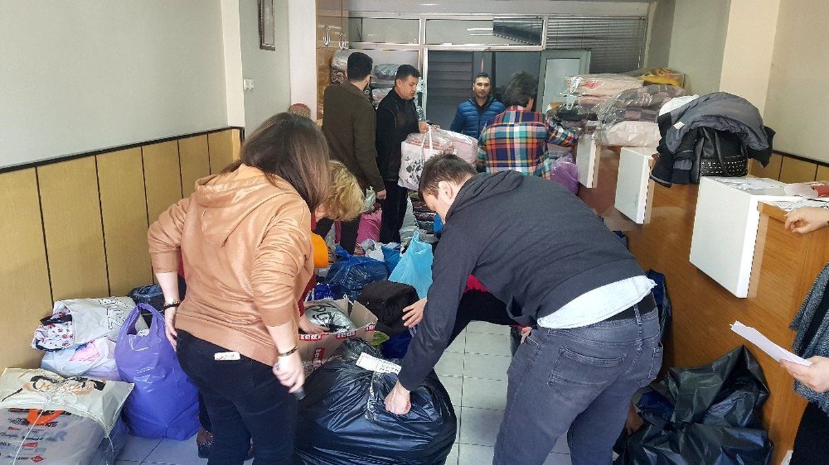 Devrek\'te Elazığ\'a yardım kampanyası başlatıldı