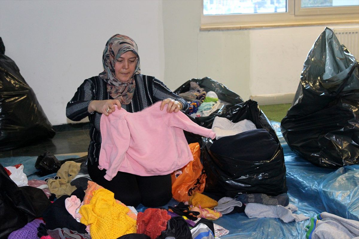 Erbaa\'da Elazığ için yardım kampanyası
