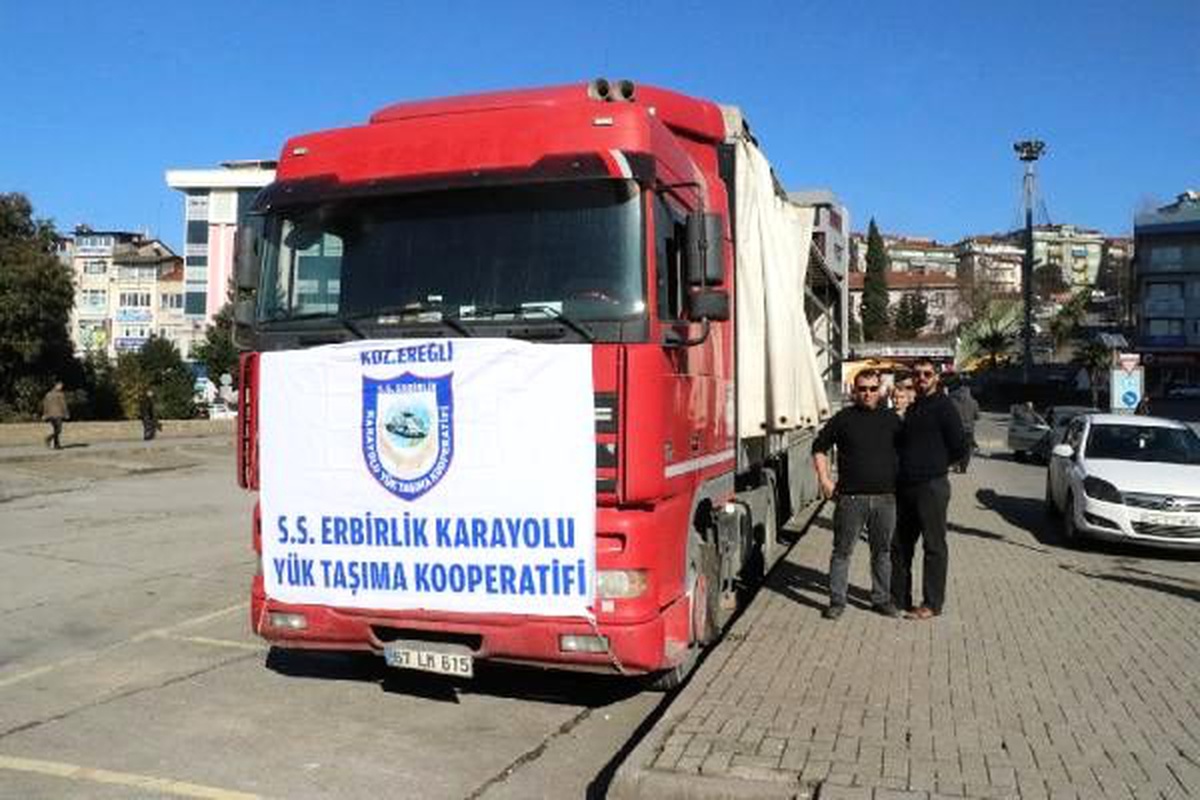 Ereğli\'de depremzedeler için yardım kampanyası