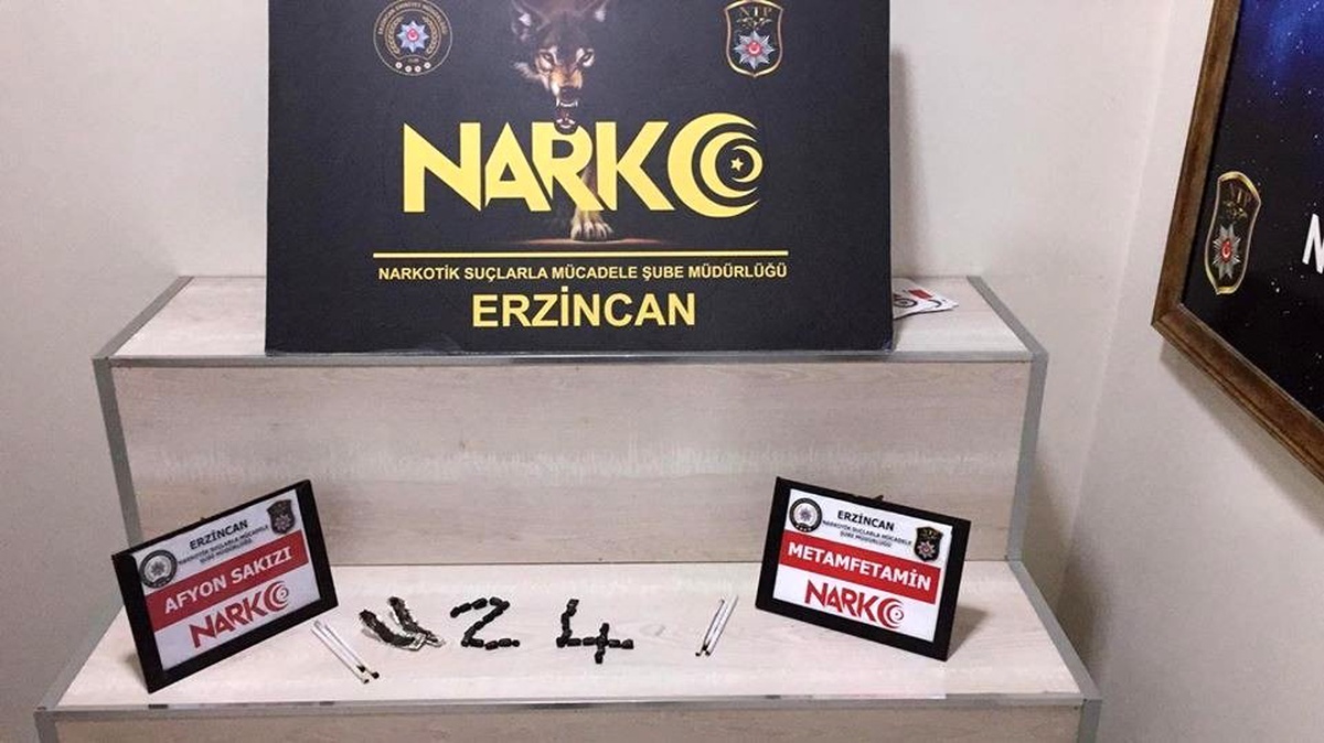 Erzincan\'da uyuşturucu operasyonunda 1 kişi tutuklandı